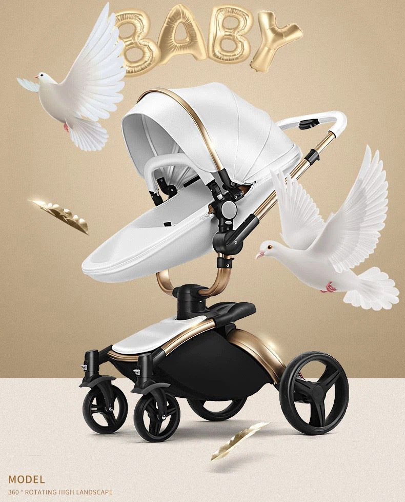 High landscape egg stroller